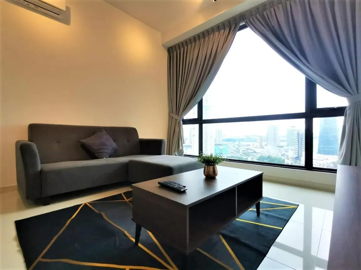 Sks Pavillion 1Bedroom High Floor @2Pax By Hauz Cinta Johor Bahru Apartman
